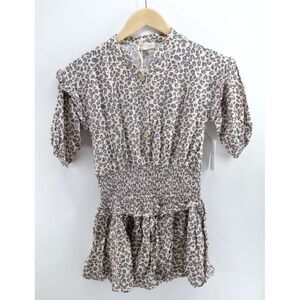 Jessica Simpson Leopard Print Dress, Big‎ Girl's Size M (8), NEW